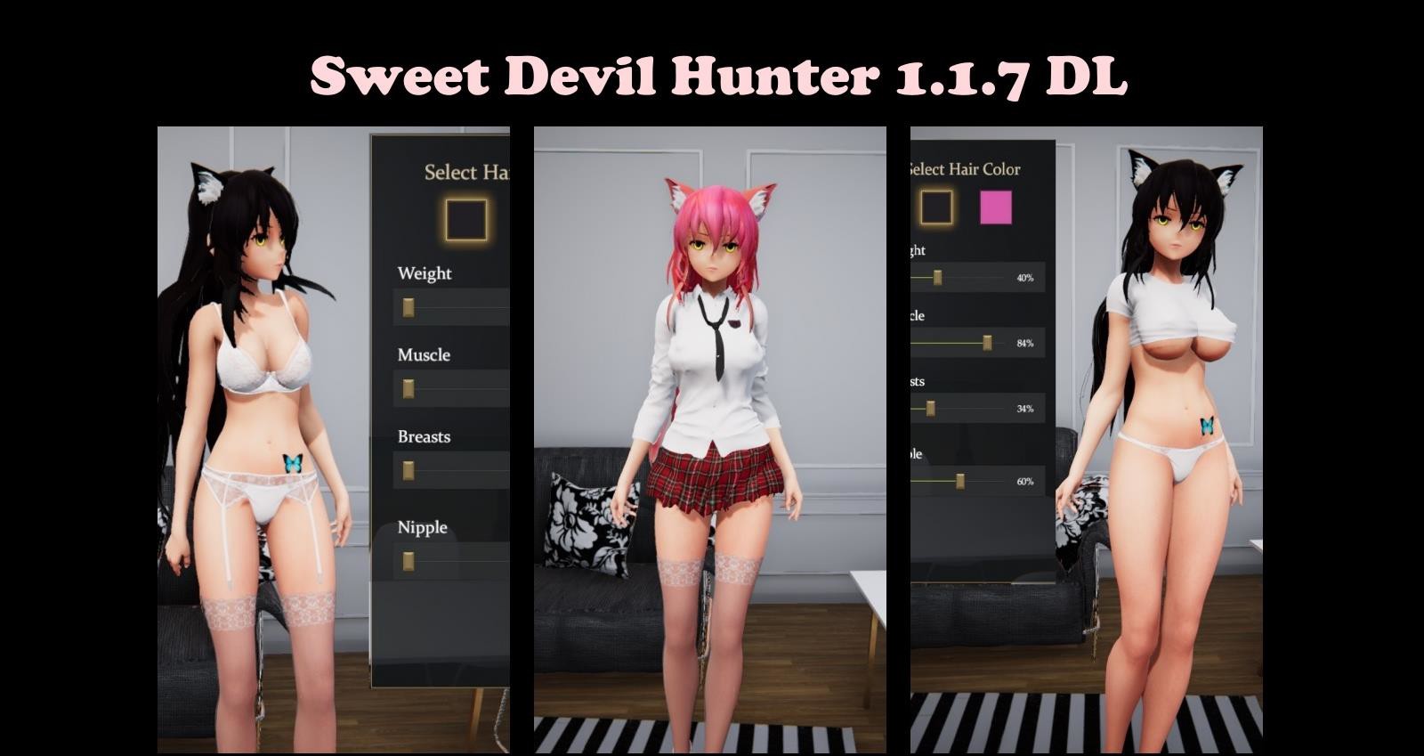 甜心恶魔猎手 Ver1.2.0英文版 3D全动态&欧美ACT游戏-次元小屋