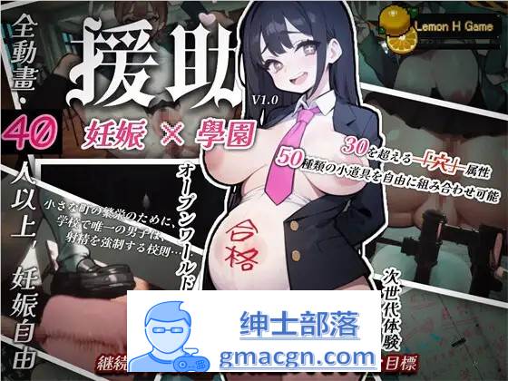 【3D互动/开放世界/全动态】☆援助妊娠学园☆ DL正式完整版+满金币存档【新作/CV/3.4G】-次元小屋