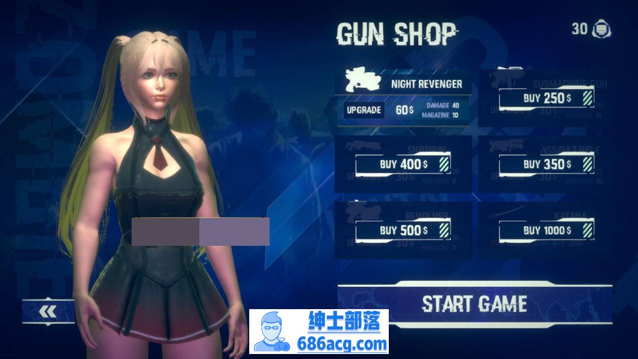 【3D动作/ACT/全动态】赛博女孩：绅士丧尸 STEAM官方中文步兵版【新作/CV/2G】-次元小屋
