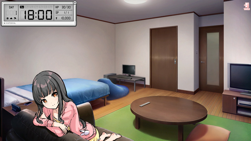 图片[2]-【互动SLG生肉新作】Sibling Living-β版【妹妹触摸换装1.1G电脑】-次元小屋