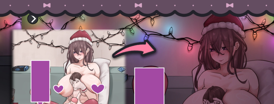 图片[2]-【互动SLG/动态/PC】被高挑巨乳的女友抓住，用飞机杯折磨   官中版 [PC]-次元小屋