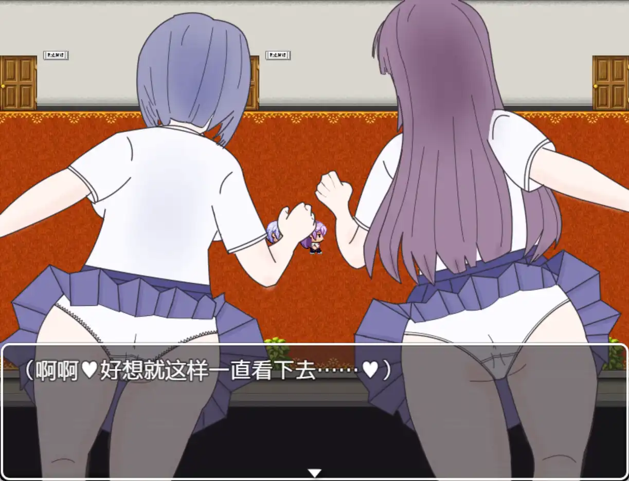 图片[2]-【爆款RPG/AI汉化/PC/安卓】我被关在一个恐怖的馆里，但这并不重要，我更想看女孩们色色的样子！1.0汉化版  [PC/安卓]-次元小屋