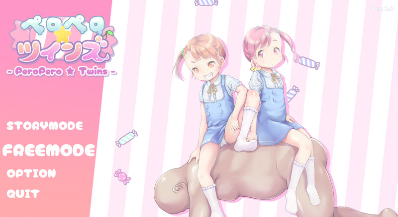 【互动SLG/抚摸触摸/Live2D动态/PC】舔舔☆双子 ペロペロ☆ツインズ 机翻版 [PC]-次元小屋